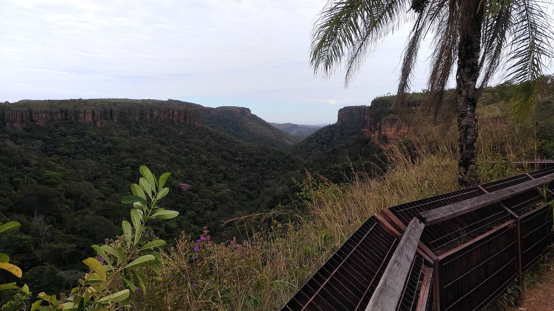 Imagem de referência de Área de Proteção Ambiental da Chapada dos Guimarães, descrito nos dados abertos como área de Proteção Ambiental da Chapada dos Guimarães de nível Estadual, localizado (a) em Campo Verde (MT), Chapada dos Guimarães (MT), Cuiabá (MT), Santo Antônio do Leverger (MT)