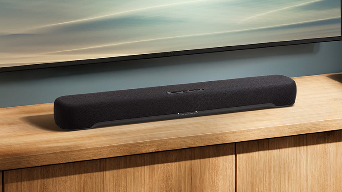 Yamaha atualiza sua menor soundbar com suporte ao Dolby Atmos
