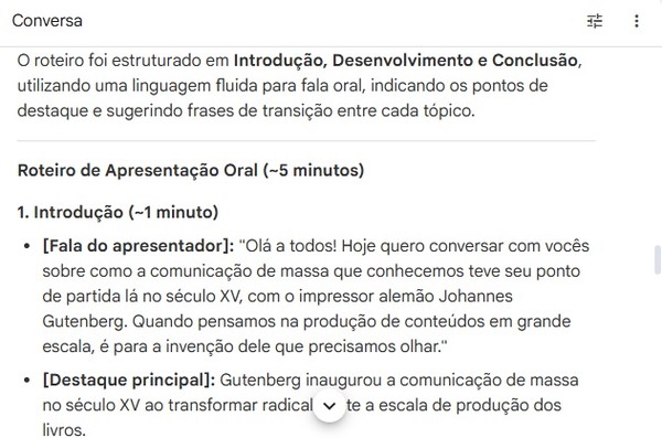5 prompts do NotebookLM para treinar oratória e se preparar para apresentações