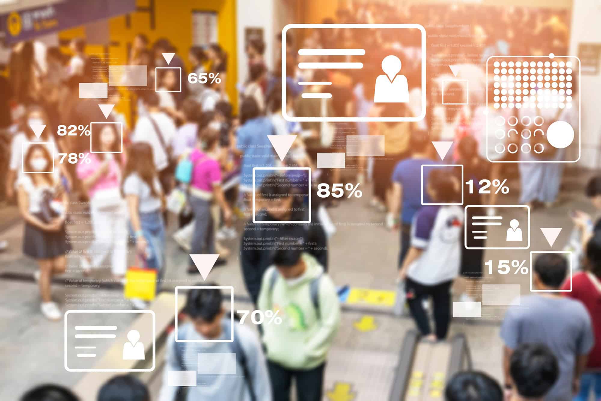 Sistema de reconhecimento e análise de dados aplicado sobre pessoas em um espaço público