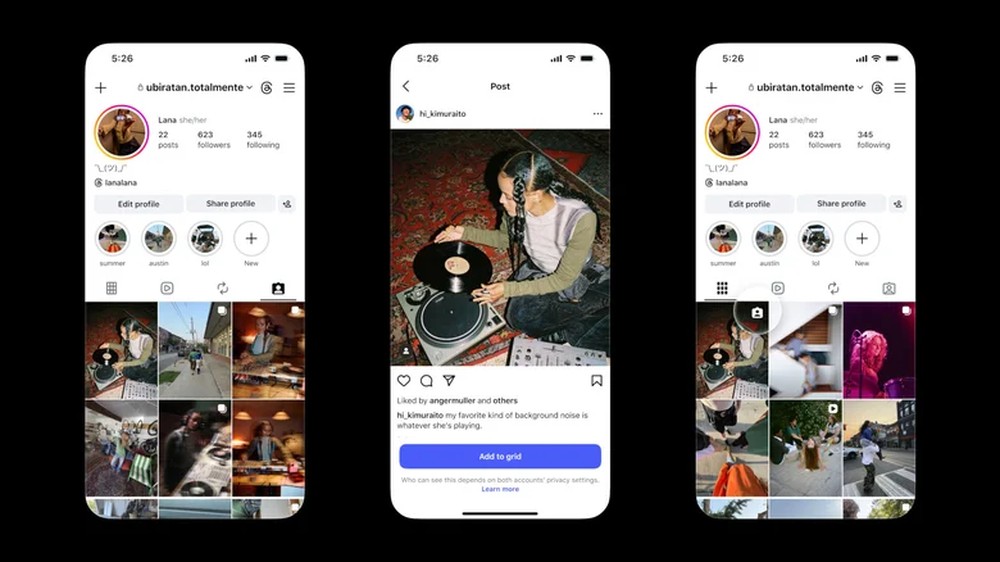 Veja como colocar um post em que fui marcado na grade do Instagram — Foto: Divulgação/Instagram