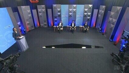 Debate entre os candidatos ao Governo do Paraná