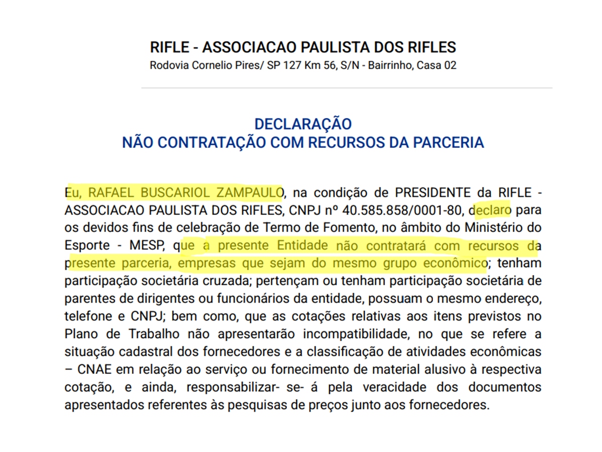 Governo apura fraude em projeto de tiro bancado com emenda de Mario Frias