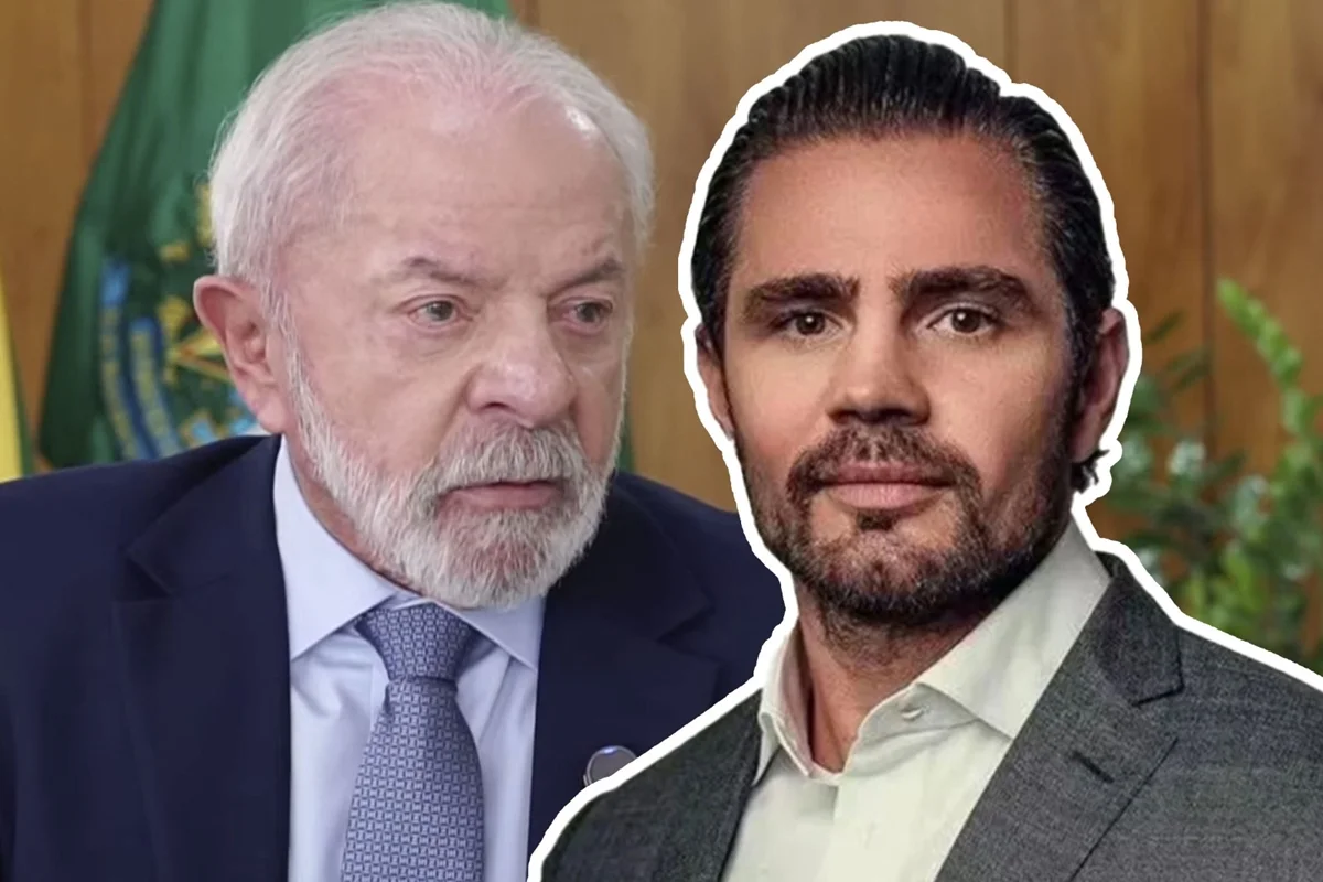 Presidente Lula e o banqueiro Daniel Vorcaro