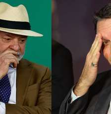 Lula e Flávio estão empatados na rejeição Foto: Pedro Kirilos/Wilton Junior/Estadão / Estadão