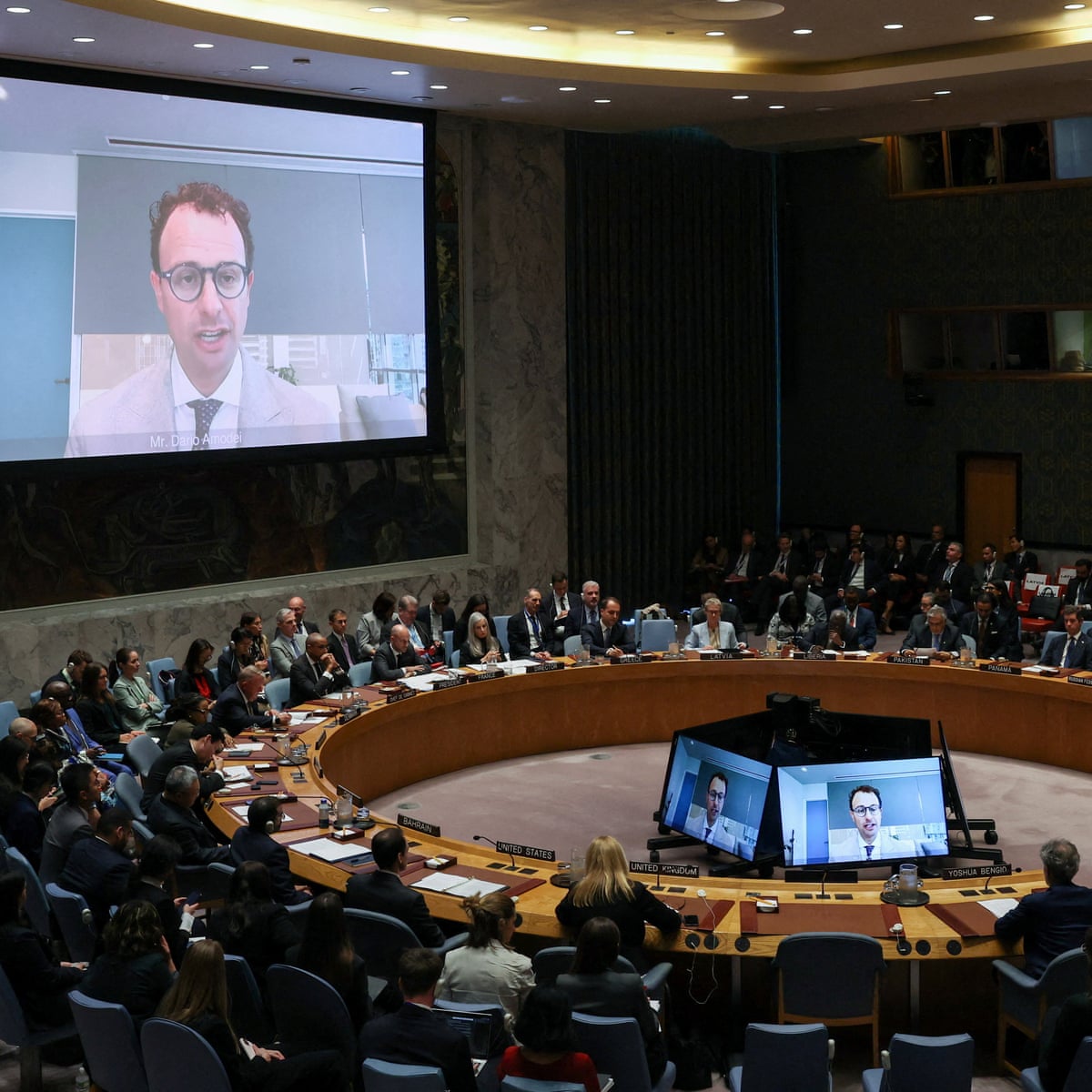 Altman da OpenAI e Amodei da Anthropic dirigem-se ao Conselho de Segurança da ONU