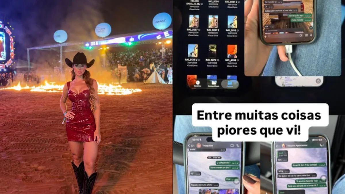 Ex de Rincon revela novo término após suposta traição e expõe prints. Veja