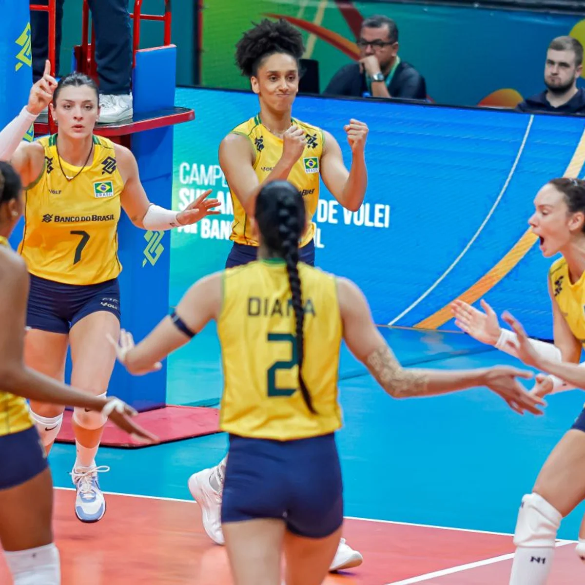 Seleção Feminina de Volêi bate a Colômbia e segue invicta no Sul-Americano