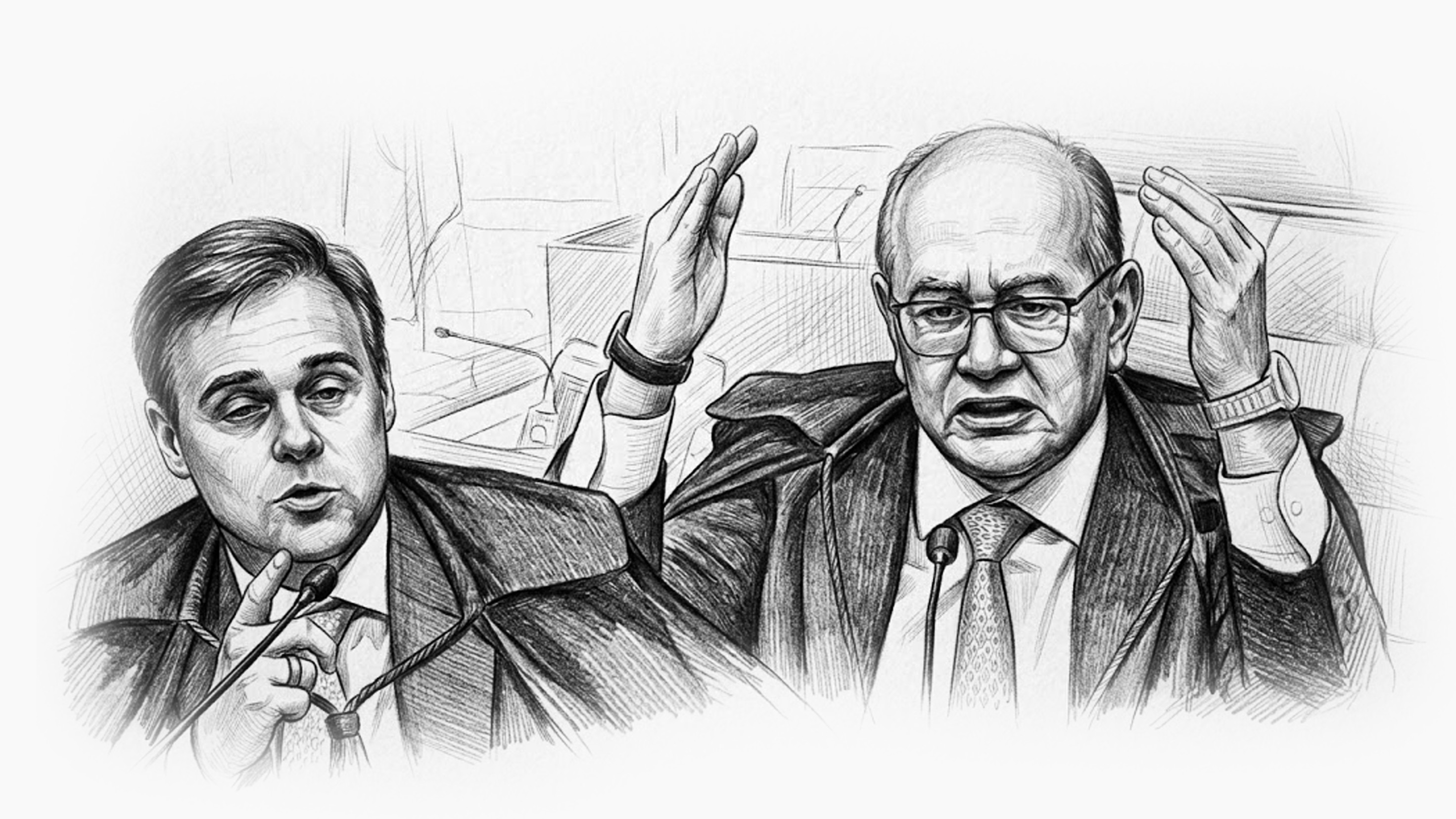 'Leviano', 'mentiroso', 'golpista': STF não decide nada e expõe vísceras na TV