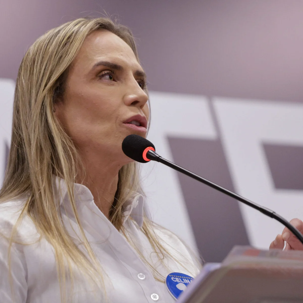 Celina a Arruda: "Nunca disse que sua herdeira andava de jatinho do Master"