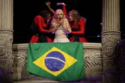 Lady Gaga se apresentou na Praia de Copacabana em 3 de maio de 2025, no Rio de Janeiro