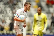 Castillo fez o gol de honra do Fluminense na derrota por 3 x 1 para o Atlético-MG.