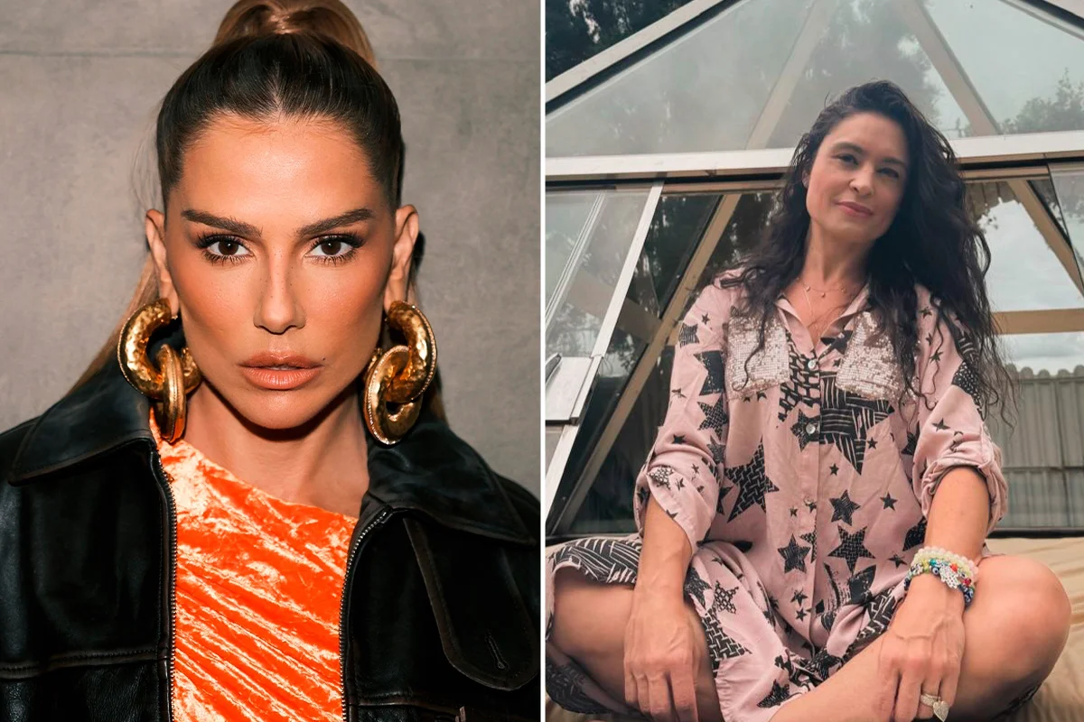 Deborah Secco e Franciely Freduzeski