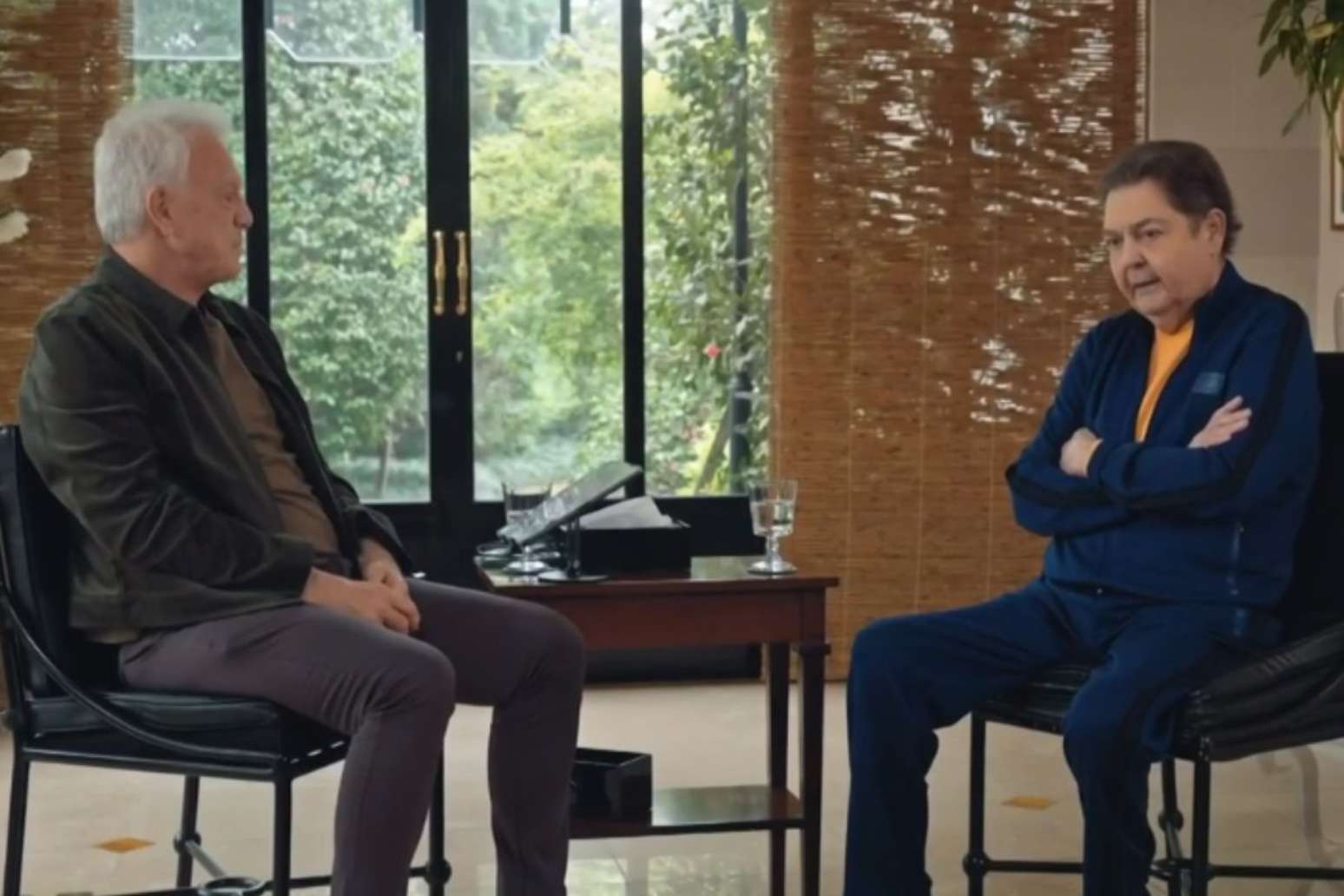 Faustão fala sobre quadro de saúde