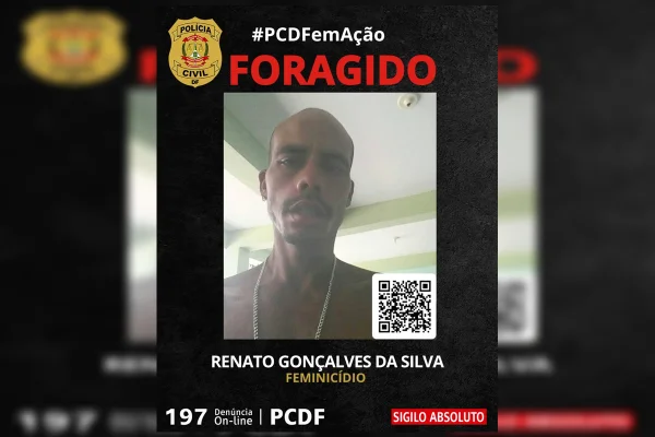Feminicídio: suspeito de matar e atear fogo em mulher é preso no DF