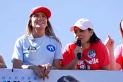 Celina Leão e Michelle Bolsonaro