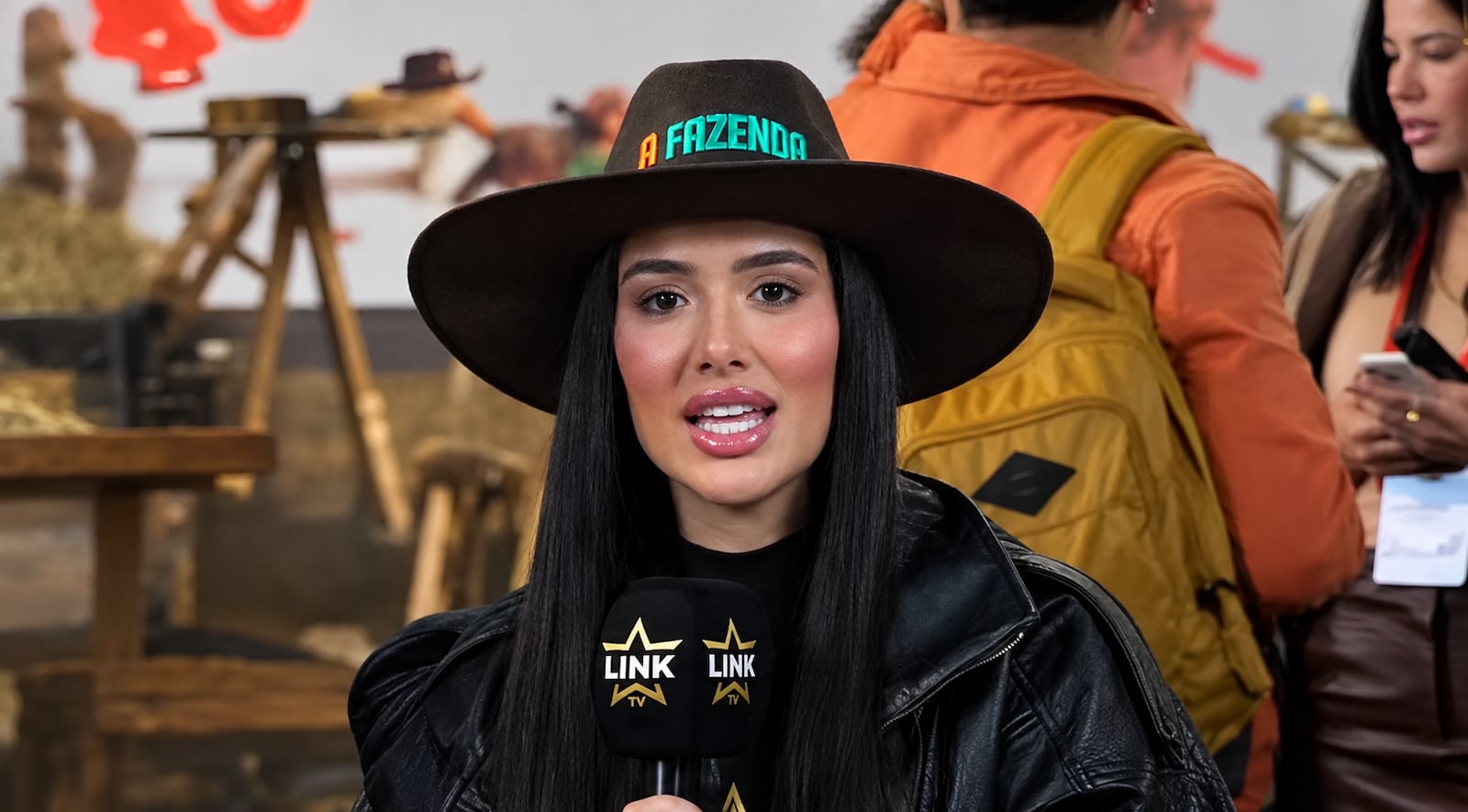 Jordana é a nova apresentadora do LinkTV e comentou as expectativas para a nova temporada de A Fazenda Reprodução/LinkTV