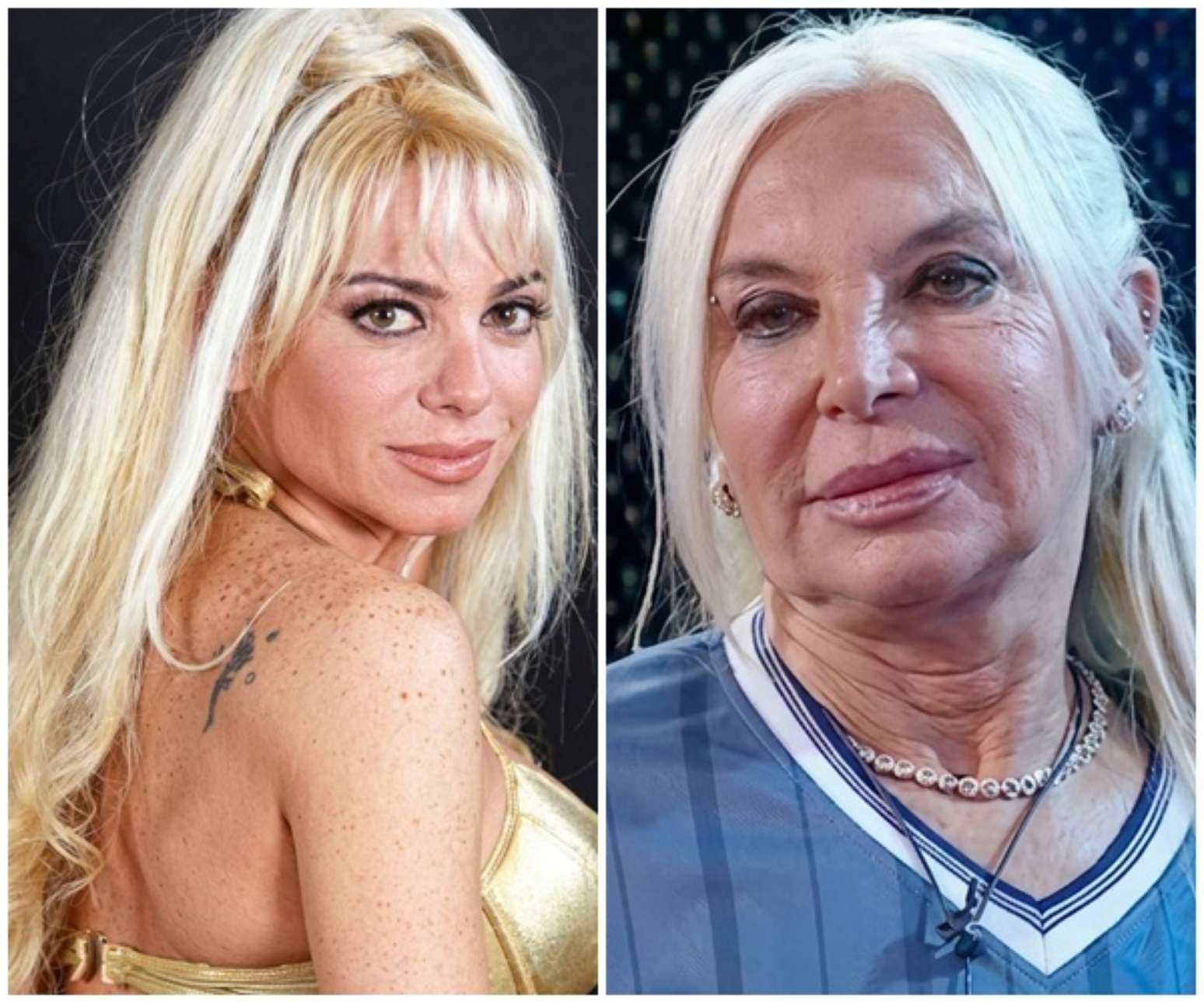 Yanina Zilli no auge de sua fama na TV e recentemente no 'Grande Hermano'