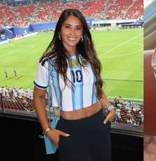 Esposa de Messi, Antonela Roccuzzo ostenta relógio de R$ 242 mil e se declara para o marido — Foto: Reprodução/Instagram / Contigo