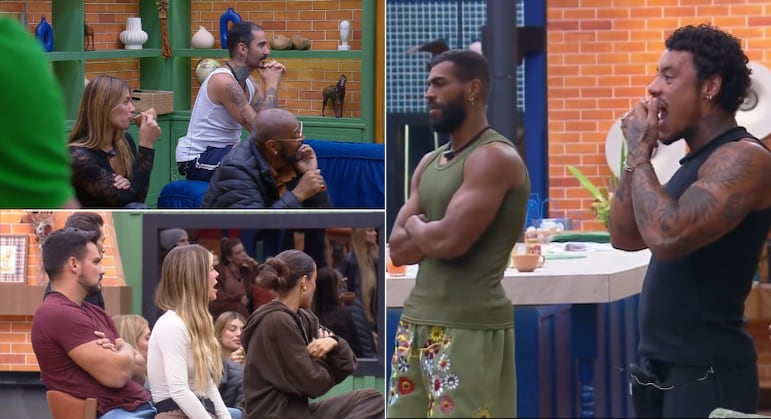 Darlin Ferrattry confronta Giovanna Gold sobre o ‘chupa que é de uva’: ‘Para de ser escrota!’