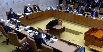 Sess&atilde;o plen&aacute;ria do Supremo Tribunal Federal desta quarta-feira, 16 Foto: Reprodu&ccedil;&atilde;o/TV Justi&ccedil;a
