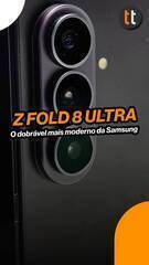Samsung lança seu DOBRÁVEL MAIS MODERNO até HOJE!