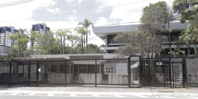 Entrada do consulado dos Estados Unidos em S&atilde;o Paulo Foto: Rebeca Figueiredo Amorim/Getty Images / BBC News Brasil