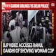 BJP Shares Video Accusing Rahul Gandhi of Shoving Woman Cop During Delhi Protest