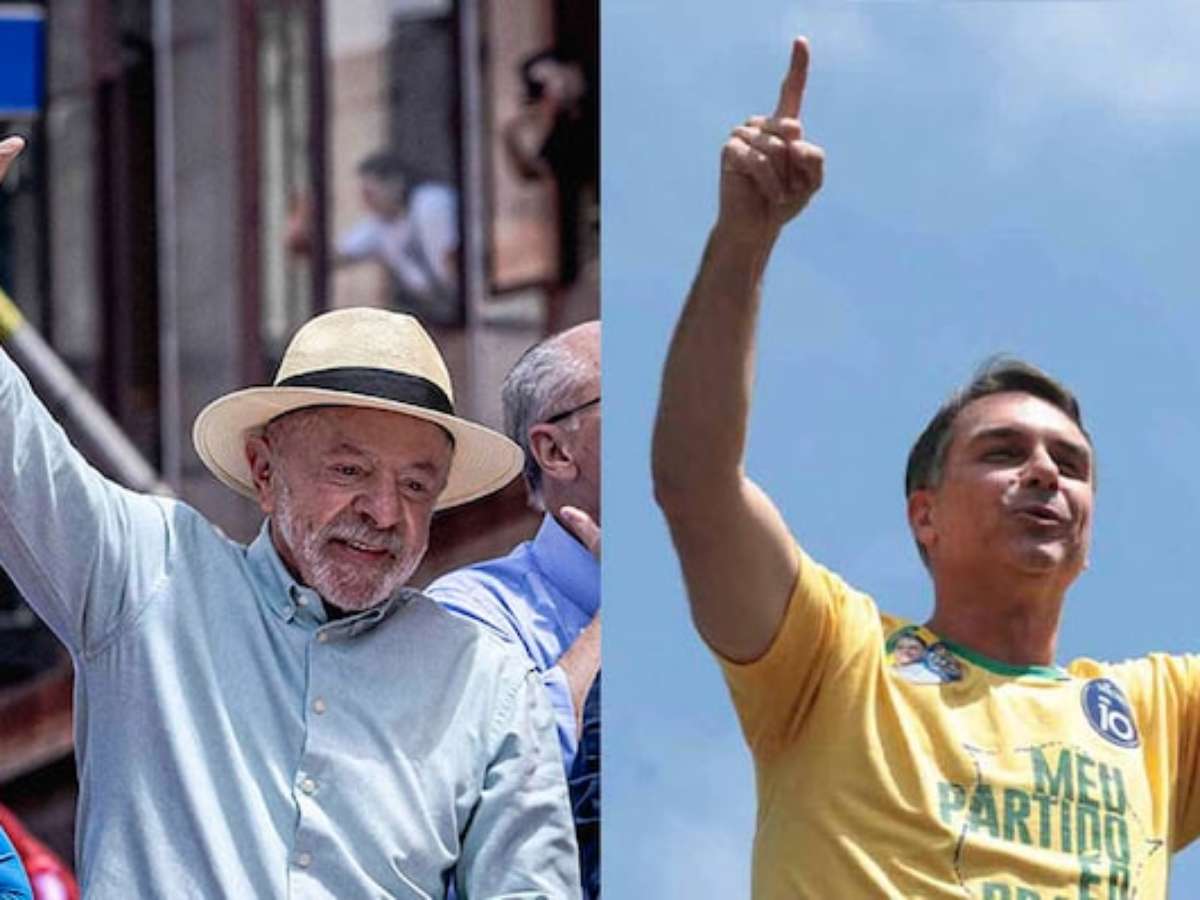 Flávio Bolsonaro e Lula empatam em duas cidades no 1º turno das eleições