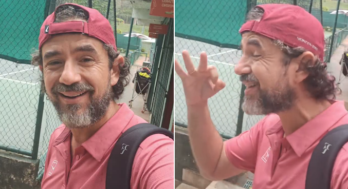 Felipe Andreoli revela o pior dia na vida de um tenista: ‘De cada quatro treinos meus, três chovem’