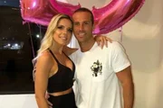 Leonardo Jancu e a empresária Caroline Baccaro estão juntos há 10 anos