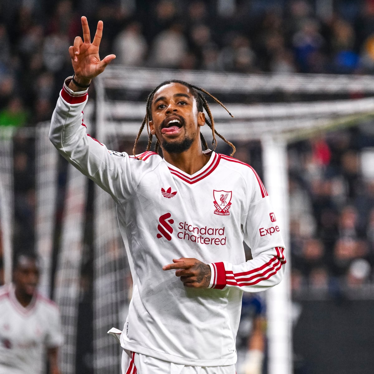 O hat-trick clínico de Bradley Barcola inspira o Liverpool a uma derrota por 6-3 contra o Lask