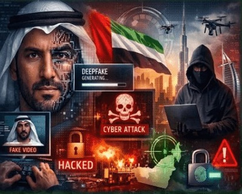 Um estudo da Polícia de Dubai alerta sobre as ameaças dos deepfakes à segurança digital