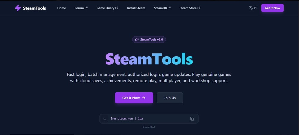 Veja quais os riscos de utilizar o Steam Tools e quais alternativas são interessantes para a ferramenta — Foto: Reprodução/SteamTools