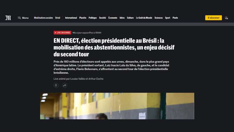 Imprensa internacional vê eleição no Brasil como termômetro de onda conservadora