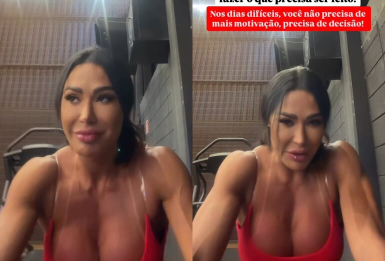 Gracyanne Barbosa reflete sobre disciplina e supera vontade de desistir após término com Gabriel Cardoso