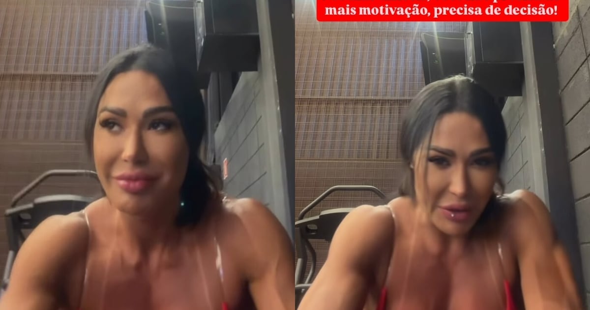 Gracyanne Barbosa reflete sobre disciplina e supera vontade de desistir após término com Gabriel Cardoso