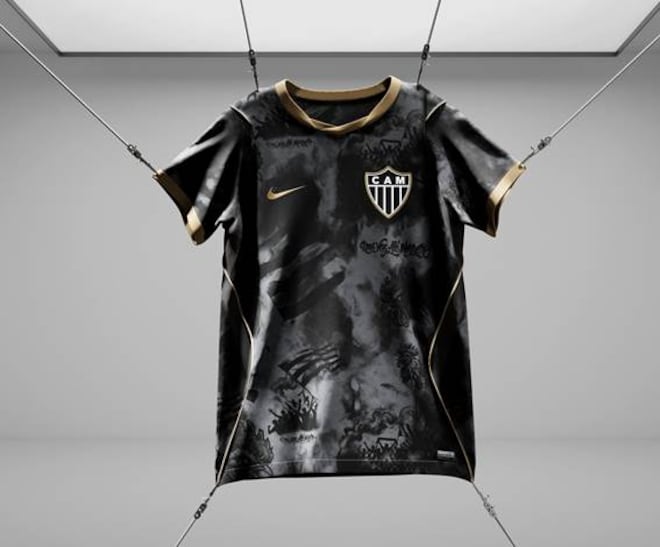 Atlético-MG anuncia camisas finalistas do ‘Manto da Massa’; confira os modelos