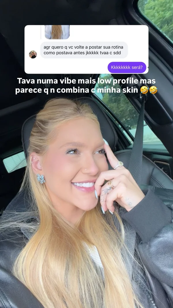 Virginia diz que “low profile” não combina com ela após término com Vini Jr - destaque galeria