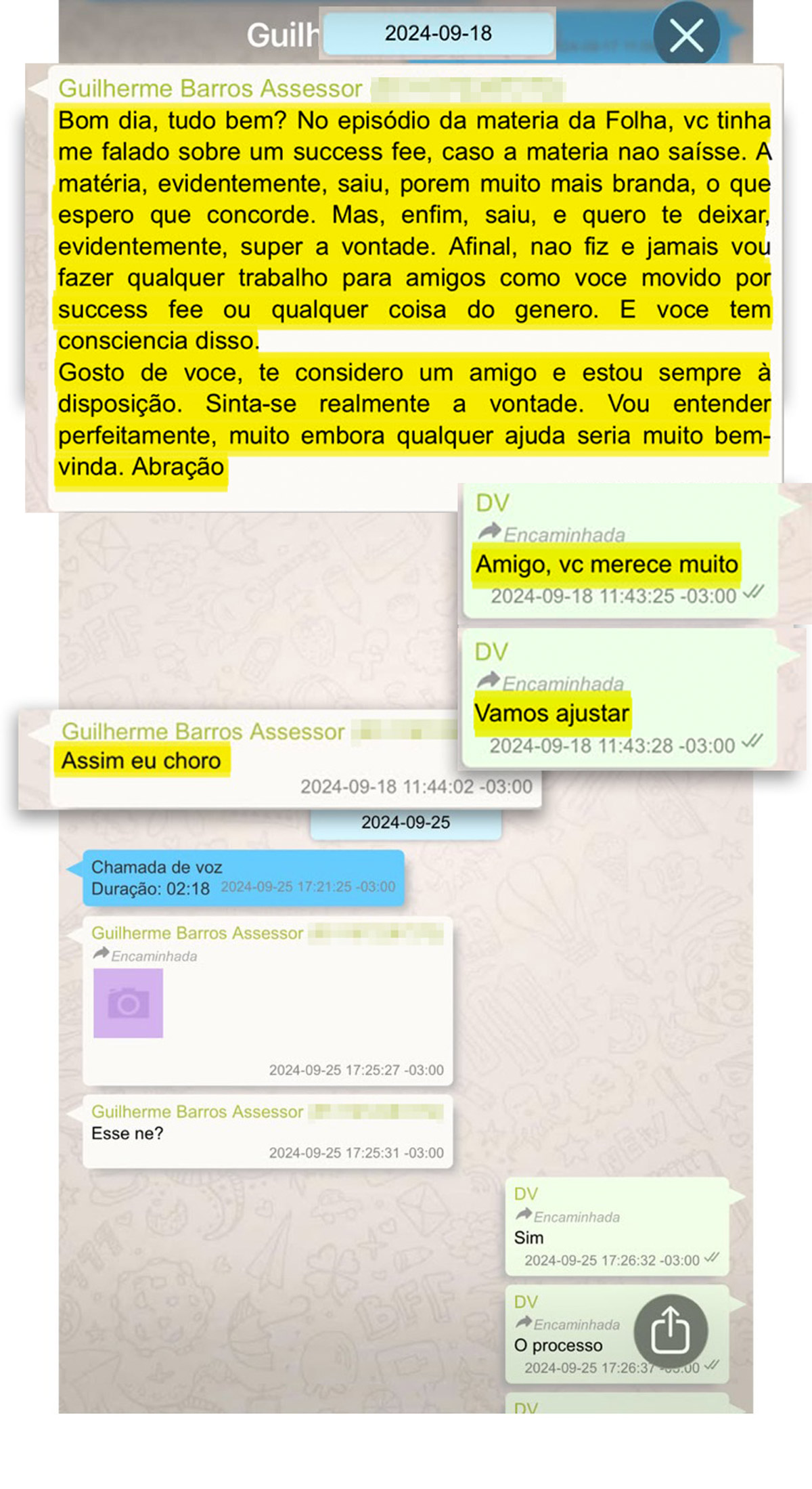 Daniel Vorcaro pagou R$ 1 milhão para “adiar” e “amenizar” matéria na Folha de S.Paulo