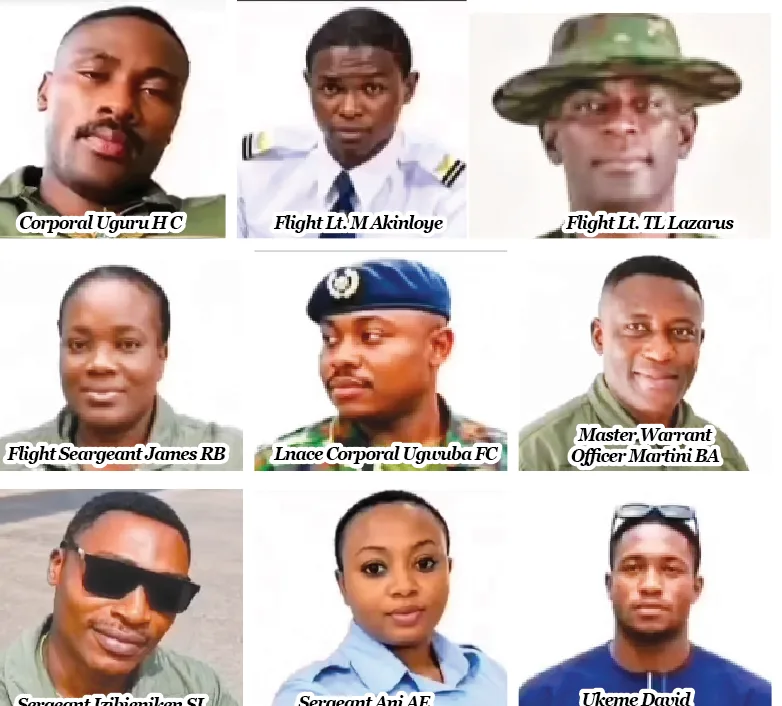 NAF crash: Wedding plans turn funeral tears as families await remains