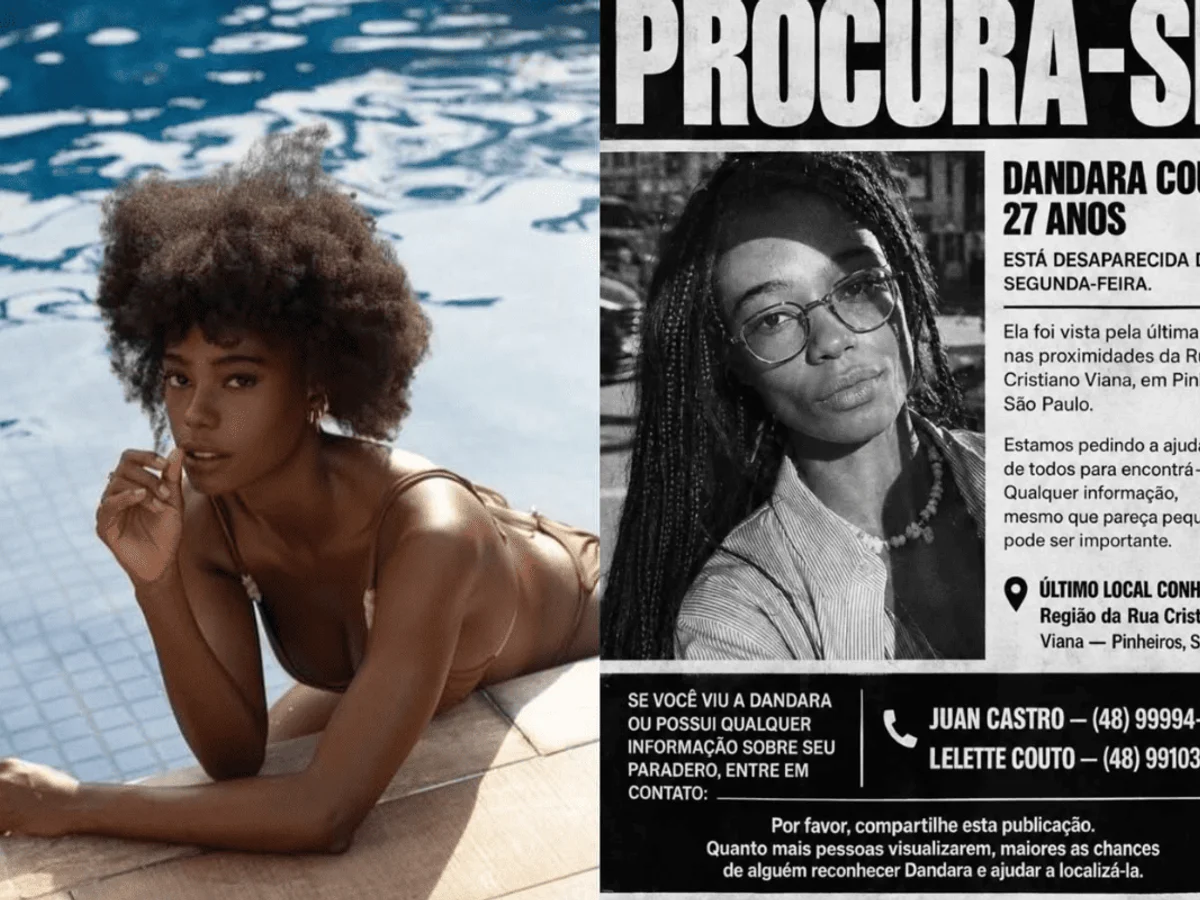 Modelo de 27 anos desaparece em Pinheiros após sair para trançar o cabelo