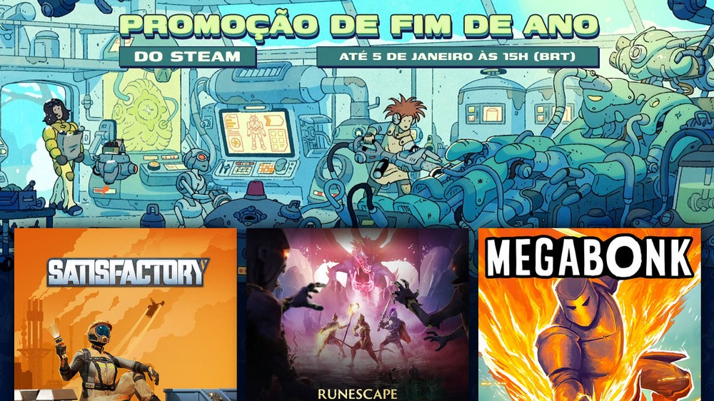 A plataforma Steam conta com inúmeras promoções sazonais para baratear o preço dos jogos — Foto: Reprodução/Steam