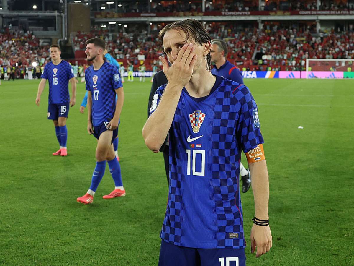 Modric lamenta goleada sofrida e dispara contra atuação da Croácia: 'Sinto vergonha'
