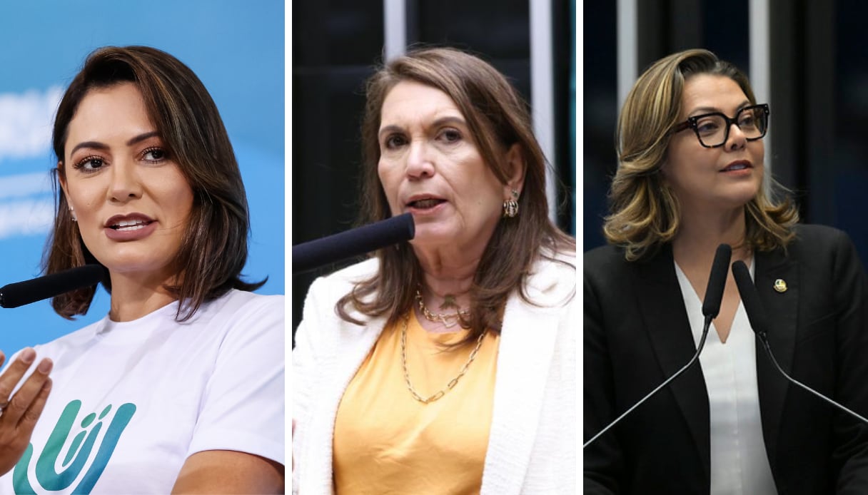 Senado no DF: Michelle Bolsonaro tem 35% no 1º voto, Bia Kicis, 16,2%, e Leila do Vôlei, 14,4%
