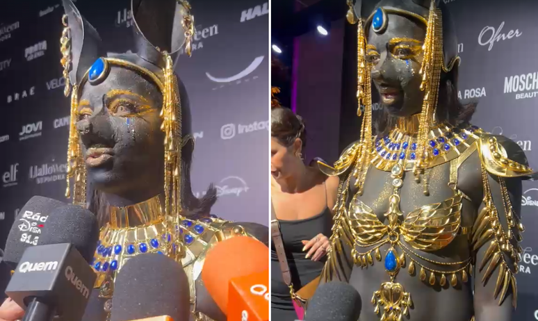 Em baile da Sephora, Iza celebra Paolla Oliveira na Imperatriz: ‘Ela transcende qualquer escola’