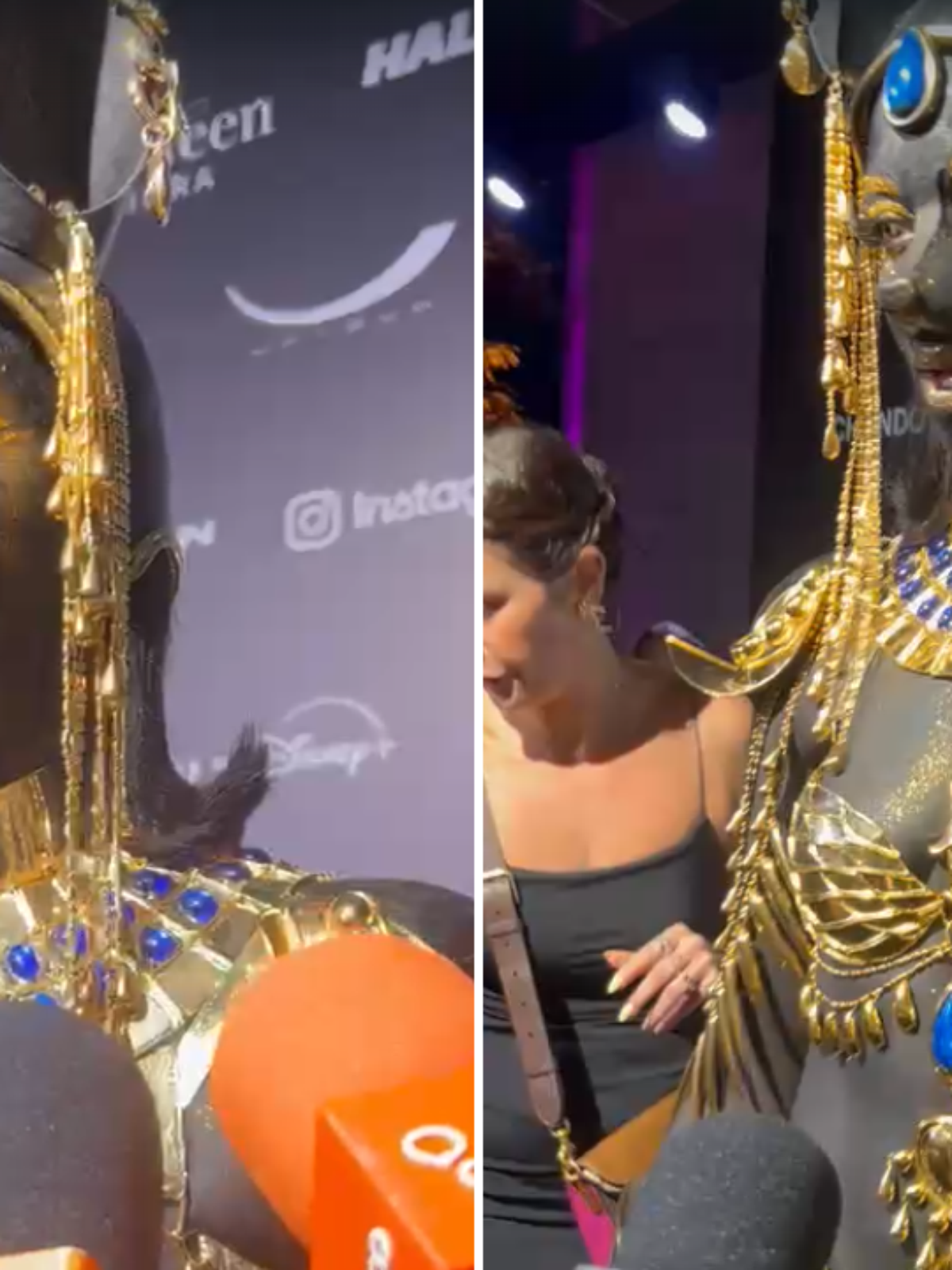 Em baile da Sephora, Iza celebra Paolla Oliveira na Imperatriz: ‘Ela transcende qualquer escola’
