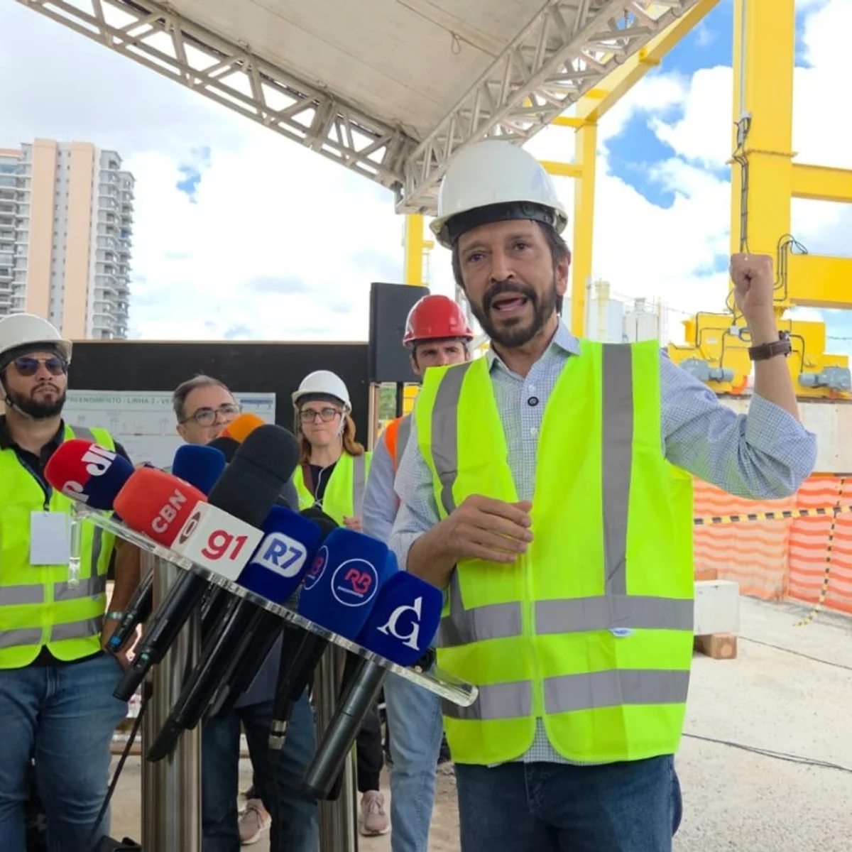 Nunes diz que se fechar Anhangabaú em todo alerta vai parar túnel