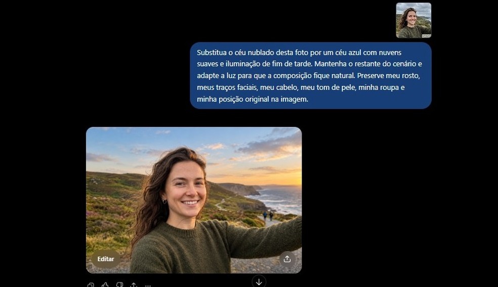 10 prompts do ChatGPT para editar fotos sem mudar seu rosto