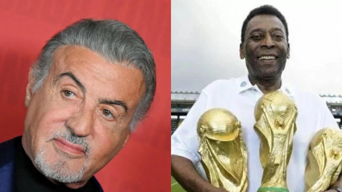 Sylvester Stallone relembra história inusitada com Pelé: "Quebrou meu dedo"